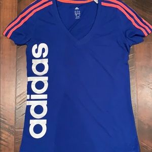 Adidas V Neck Retro T